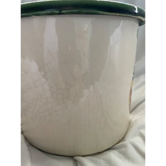 Vintage McCoy Humpty Dumpty Cookie Jar Lid Featuring Animal Motifs Ceramic Rare - Picture 6 of 16